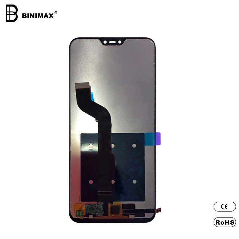 Mobiltelefon TFT LCD skærm BINIMAX udskiftelig mobilvisning til REDMI 6 pro