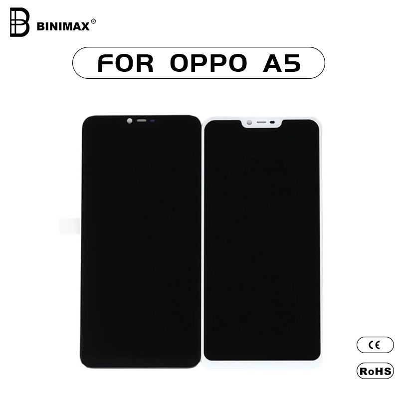 Mobiltelefon LCD- skærm BINIMAX erstatningsskærm for OPPO A5 mobiltelefon