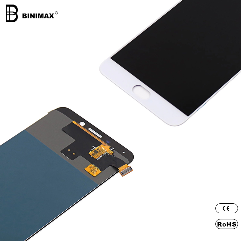 Mobiltelefon TFT LCD-skærm Montering BINIMAX-skærm til OPPO R9 PLUS