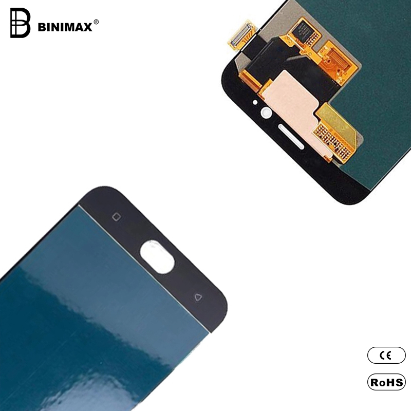 Mobiltelefon TFT LCD-skærm Samling BINIMAX-skærm til oppo R9S