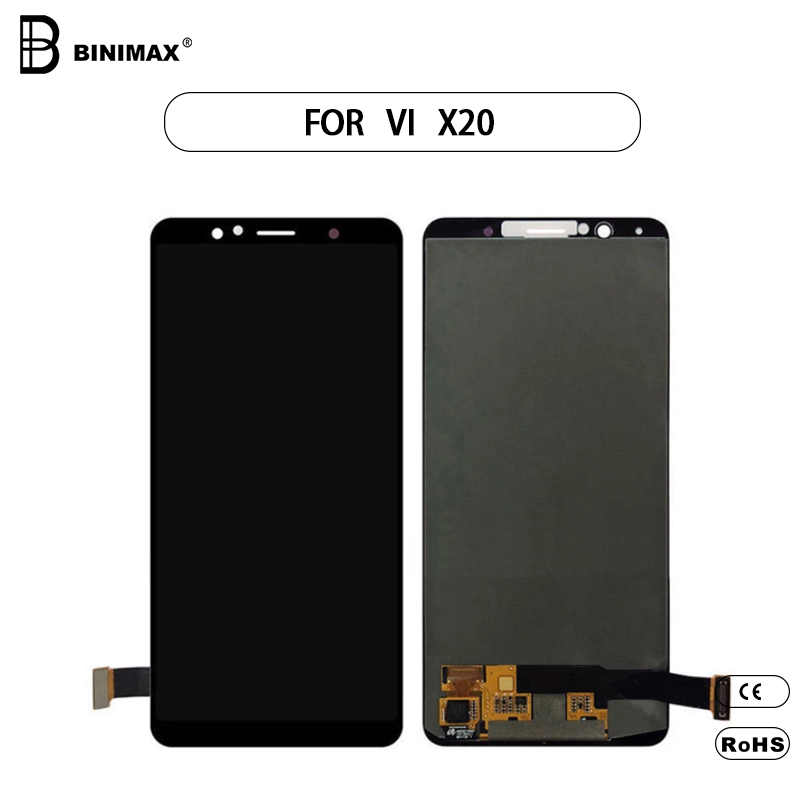 Mobiltelefon TFT LCD-skærm Montering BINIMAX-skærm til VIVO X20