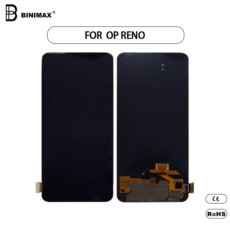 LCD-skærm på mobiltelefon Samling BINIMAX-skærm til OPPO RENO