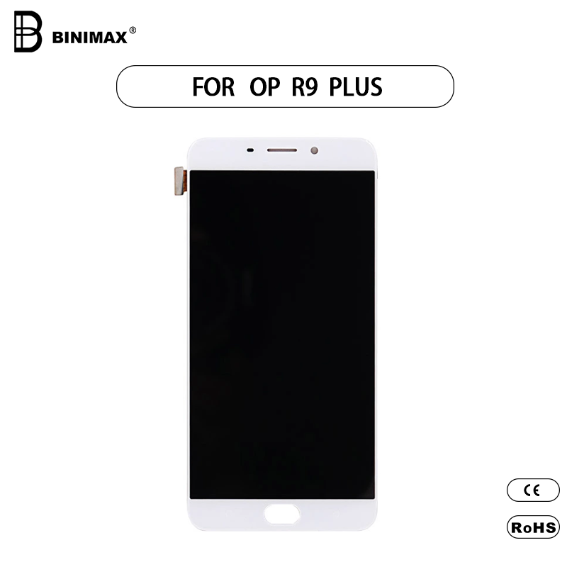 Mobiltelefon TFT LCD-skærm Montering BINIMAX-skærm til OPPO R9 PLUS