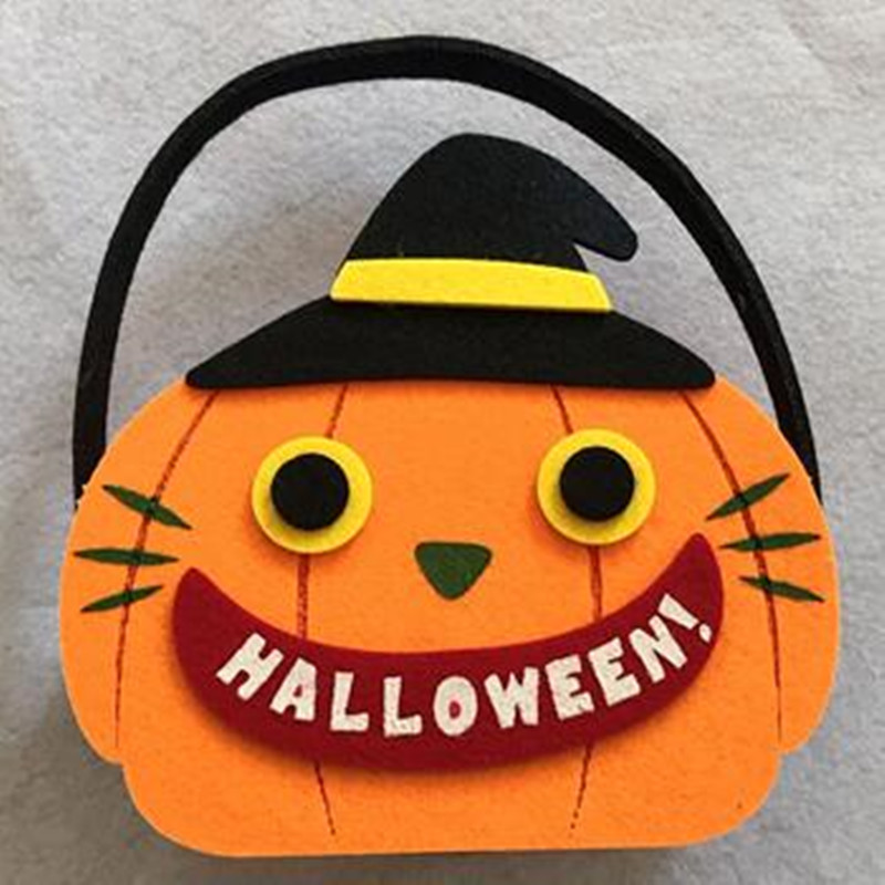 Ny stil filt påske græskar kurv