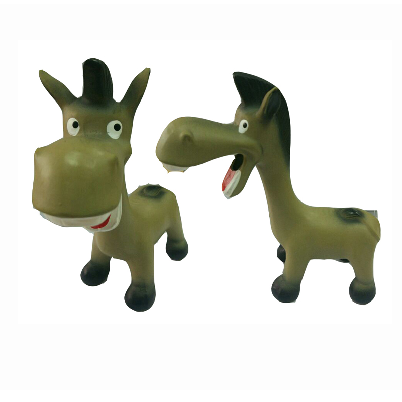 Nyt kommende ineraktivt latex kæledyr hunde legetøj til tygge