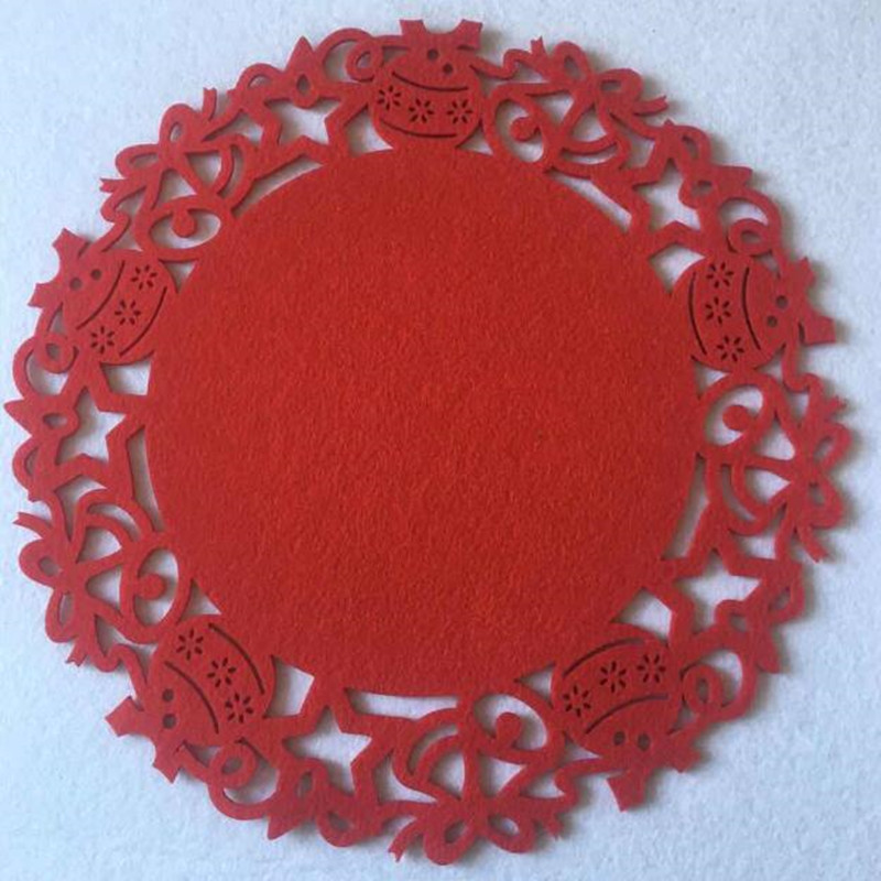 Påske og Halloween filtede bordmatte følte placemats