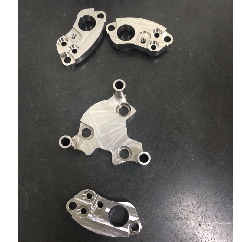 CNC-bearbejdningsdele med høj præcision \/ rustfrit stål \/ passivering