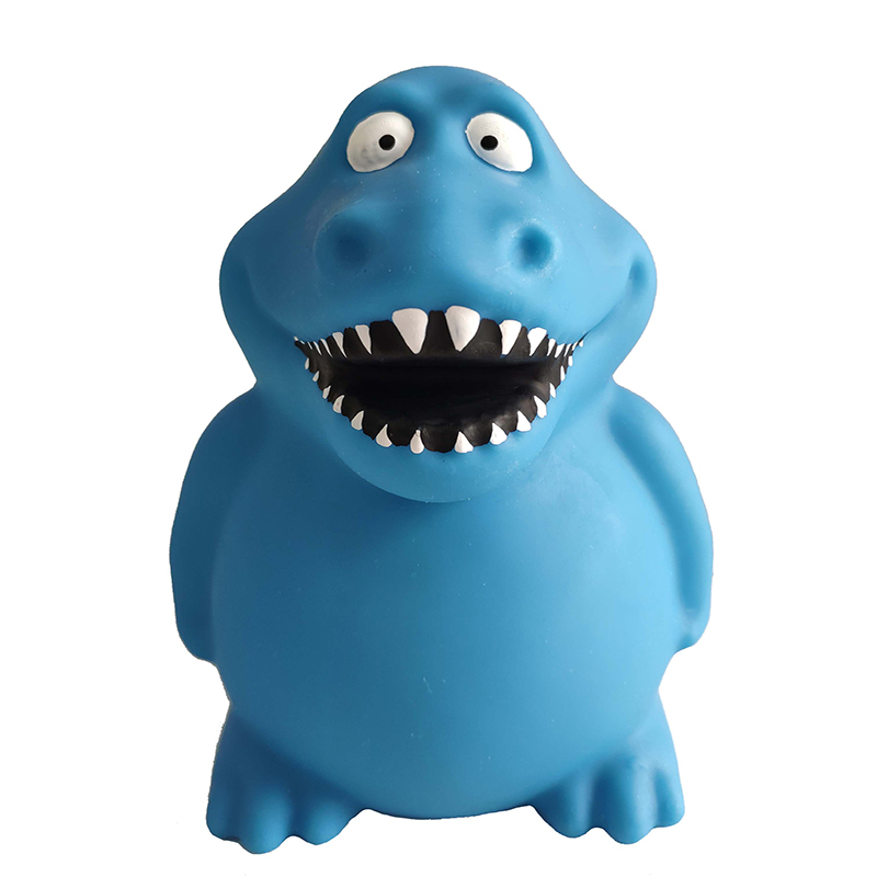 Nyt design silikone squeaky hundelegetøj pot maven kæledyr tygge legetøj til at tygge