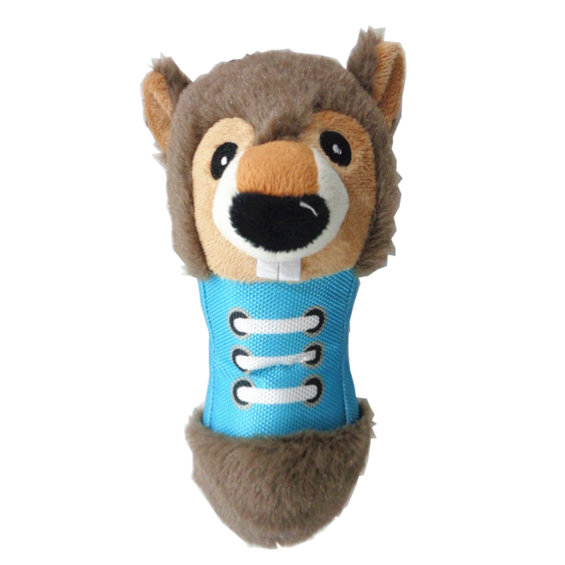 Nyt design plys kæledyr legetøj hund tygge legetøj med squeaker