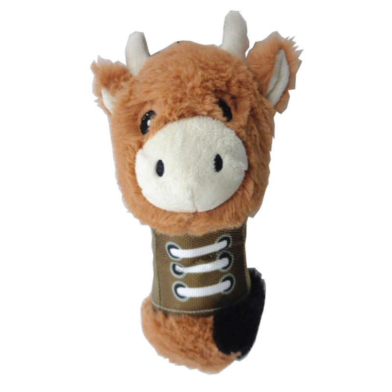 Ikke-toksisk fabrik plys legetøjshund tygge legetøj til sjov