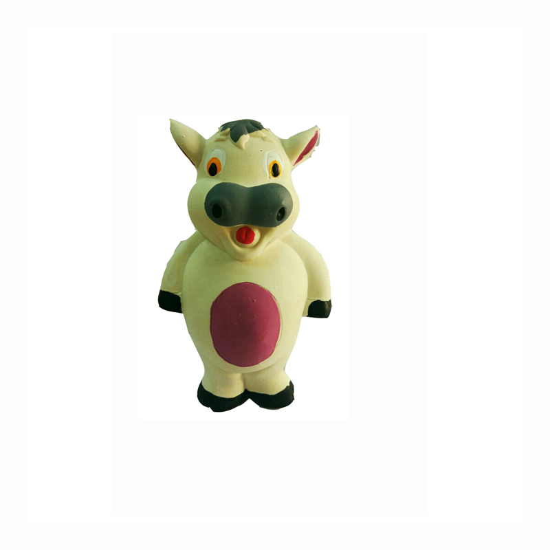 Top salg knirkende latex pet- legetøj til tygge