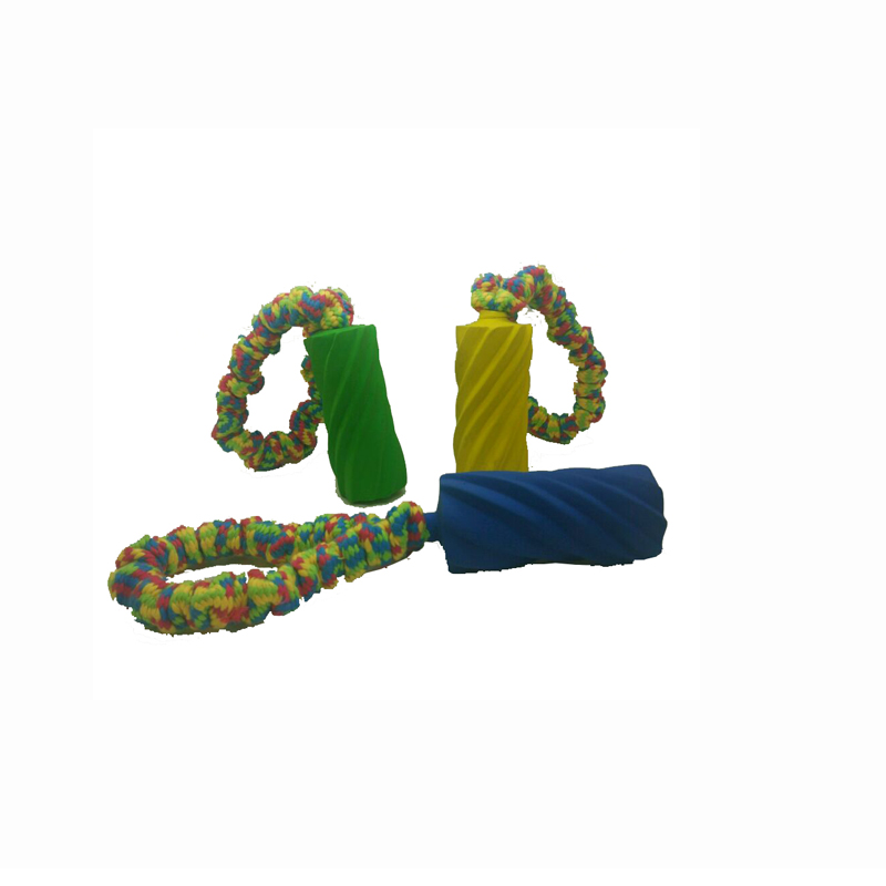 Topsalg Hårdt latex pet legetøj til træning til tygge