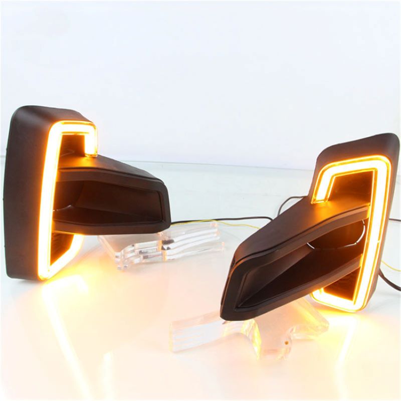 Dagslys Løbende lys for Toyota Rocco/Toyota Revo/Toyota Hilux 2018,Foglampe for Toyota Rocco/Toyota Revo/Toyota Hilux 2018