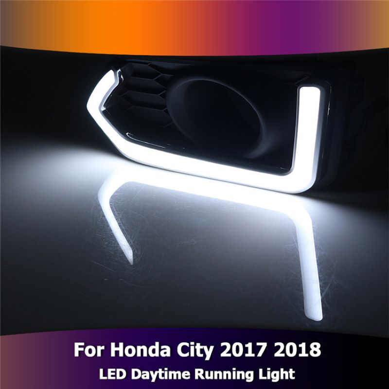 Dagslys for Honda City 2017§2018,Foglampe for Honda City 2017§2018 DRL