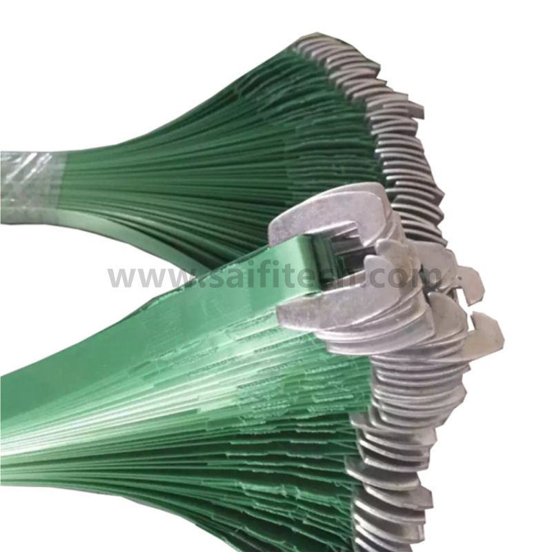 Bomuldsbaleemballage PET-polyester stroppebåndbælte med spænder