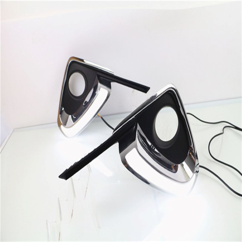 Daglygter for Toyota Fortuner 2015 ~ 2016, Foglamp for Toyota Fortuner DRL