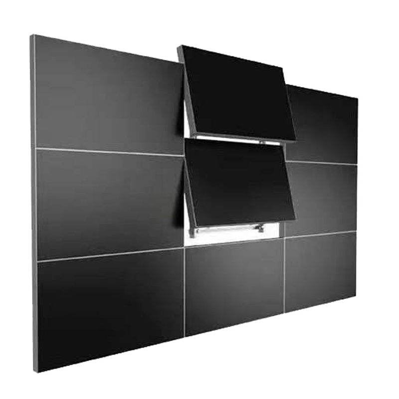 49 tommer 3,5 mm bezel 700 Nit LCD 2 * 3, 3 * 3 video vægge storformat skærm med LG panel til showroom, kommandocenter, kontrolrum og indkøbscenter