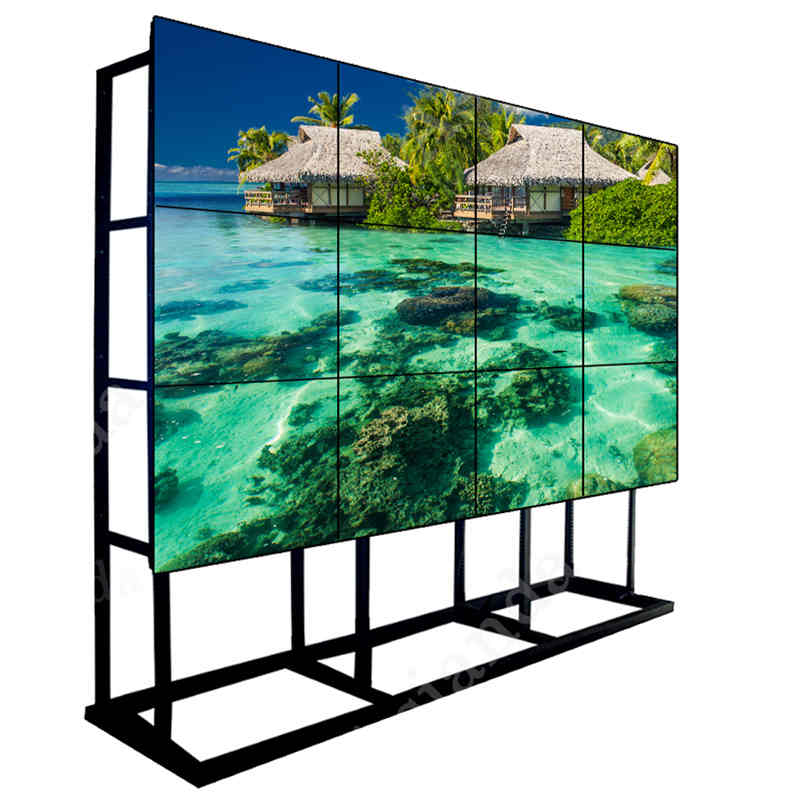 55 tommer 3,5 mm bezel 700 Nit LCD Video Walls System Monitor Display med LG panel til Command Center, Shopping Mall, Chain Store kontrolrum