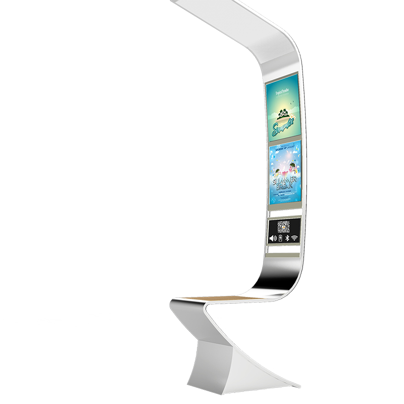 Intelligent High Resolution Reklamer Solar Bench