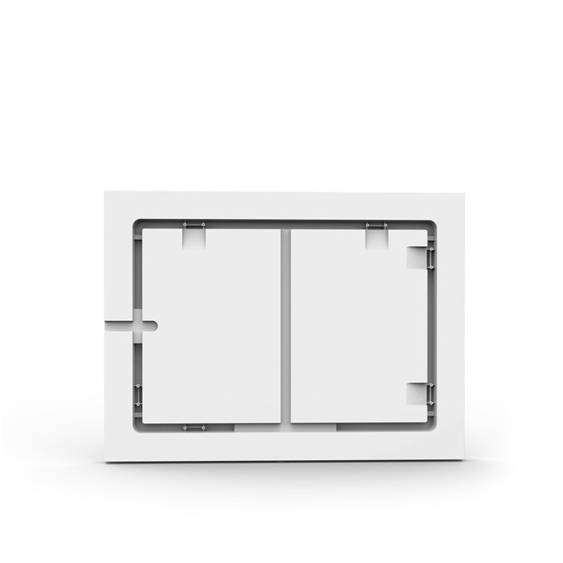 Dekorativ skønhed Vanity Touch Screen Bluetooth Mirror, der er hjemmelavet i Hollywood.