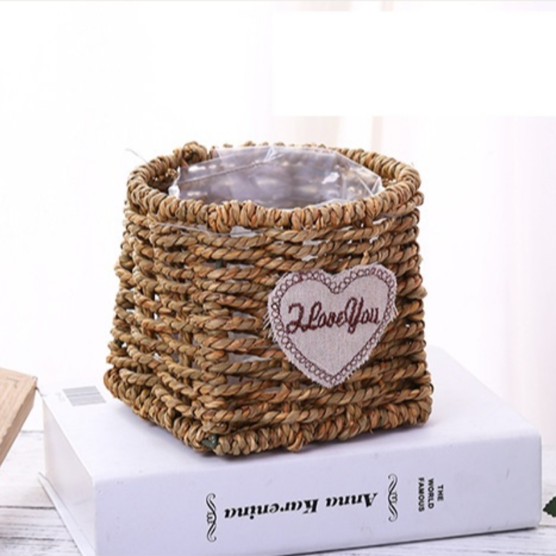 Sækkekurv til græsplæne