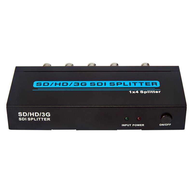 SD / HD / 3G SDI 1x4 SPLITTER Support 1080P