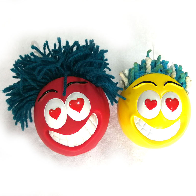 Sjovt legetøj til vinyl stort hundelegetøj PVC tyggelegetøj med squeaker