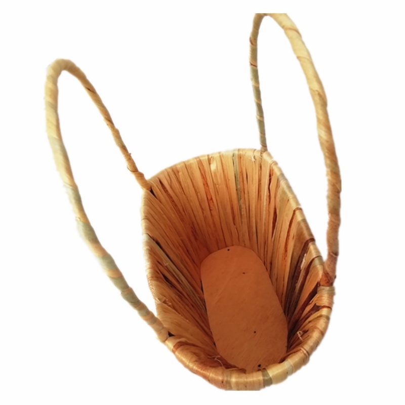 Halm Blomsterkurv med håndtag