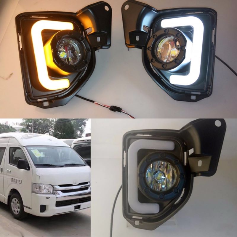 Foglampe til Toyota Hiace 2014§2016,Dagslys til Toyota Hiace 2014§2016 DRL