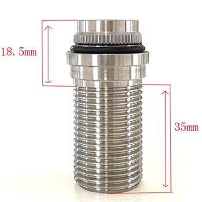 Metall forniklet justerbar haneadapter til salg