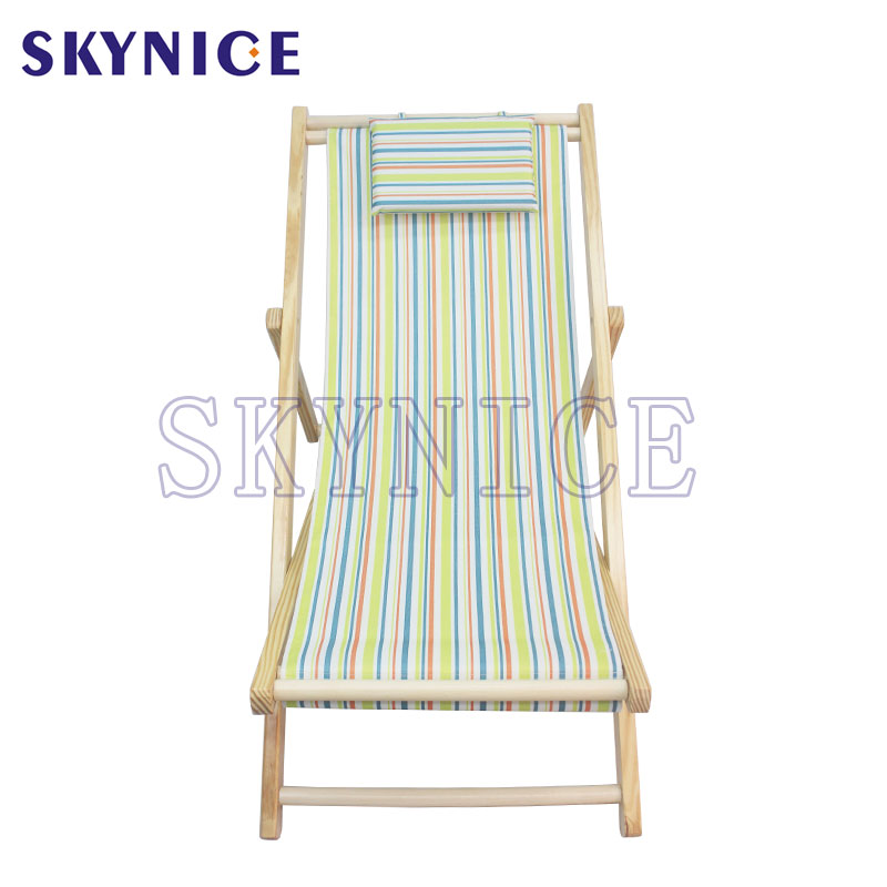 Sunshine Wood Lounge Deck stol