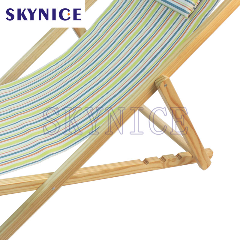 Sunshine Wood Lounge Deck stol
