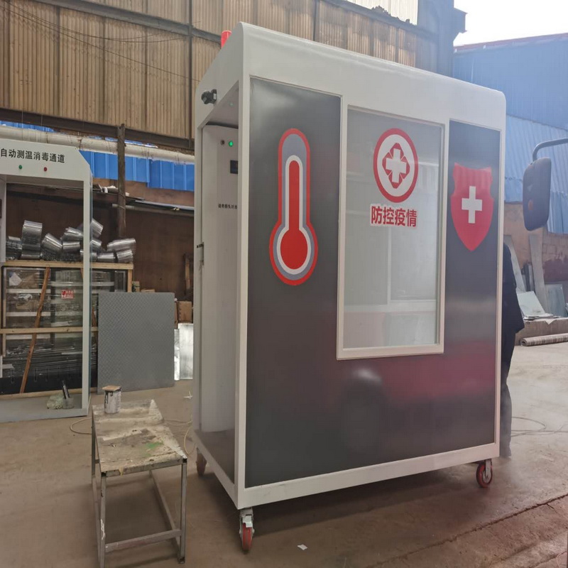 Høj effektiv kropsbeskyttelse Let betjening Temperaturmåling og desinfektionsgang