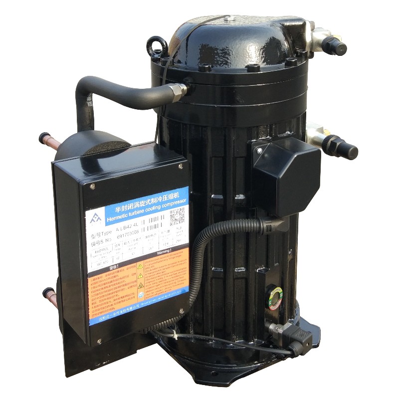 VLB-SERIE LAVTEMPERATUR-SERIE SEMI-HERMETISK RULLKOMPRESSOR (VLB T11-FORBEDRET VAPORINJEKTION)