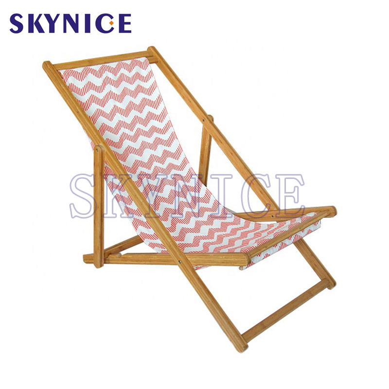 Udendørs kanvas Recline Sling Garden Paito Beach stole