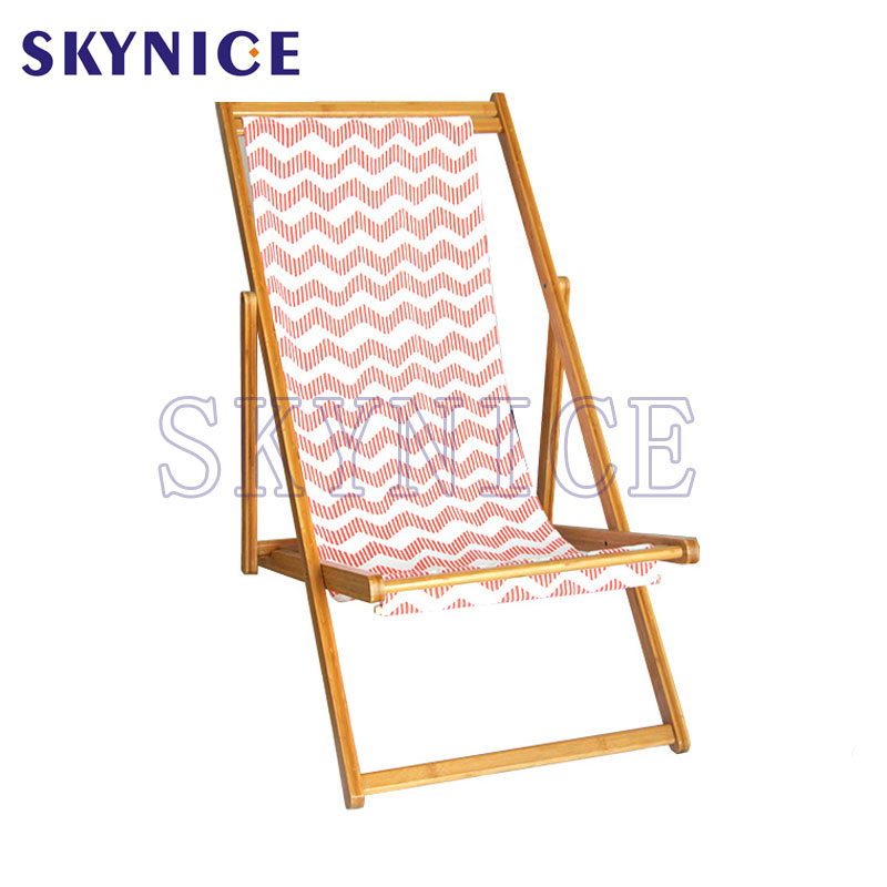 Udendørs kanvas Recline Sling Garden Paito Beach stole