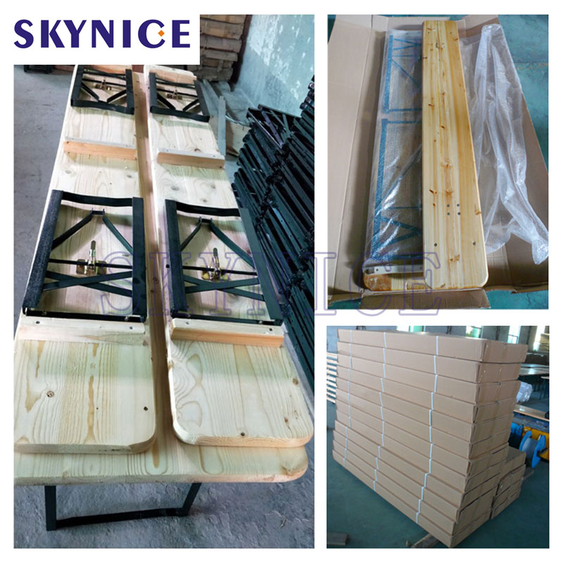 Stærkt foldende træøl Bord