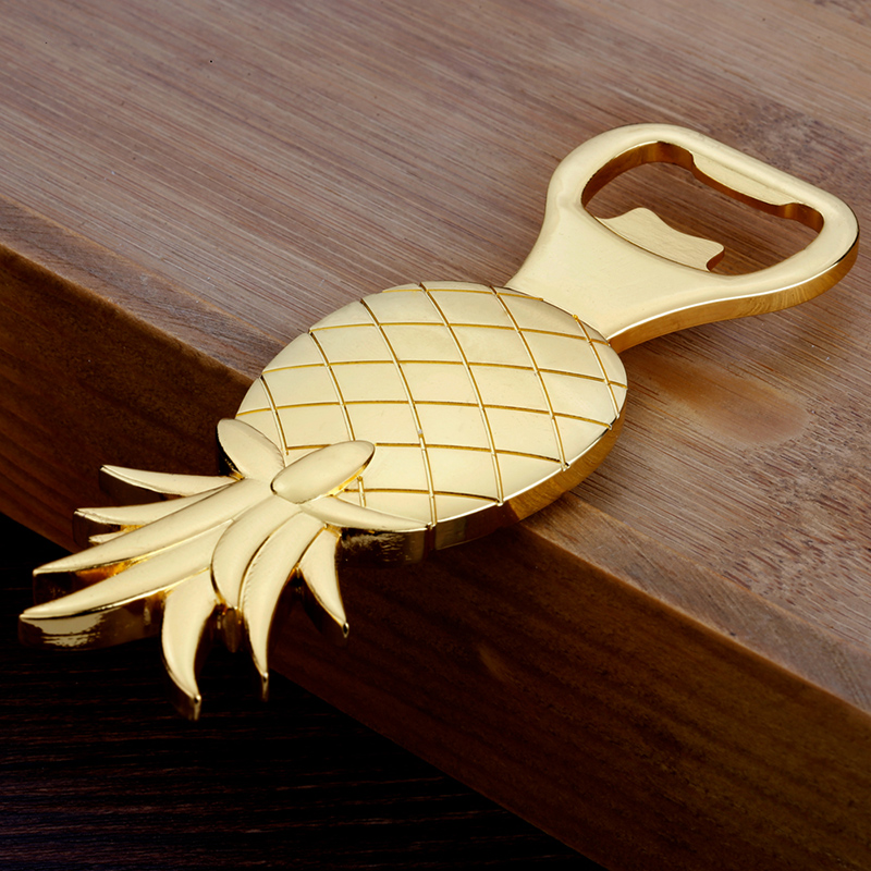 Zinklegering Ananasformet ølflaskeåbner