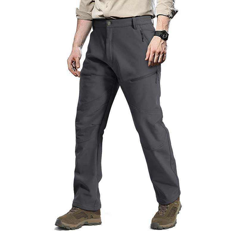 OEM Engroshandel Camping Fleece Outgower Softshell Pants Troiners with Zipper Pocket, Trekking Pants,Garment Manufacuer