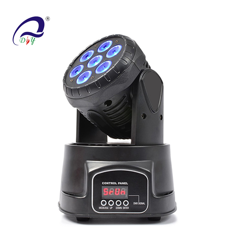 PL-14 7pcs*10W/15W LED Mini Washing Head Light