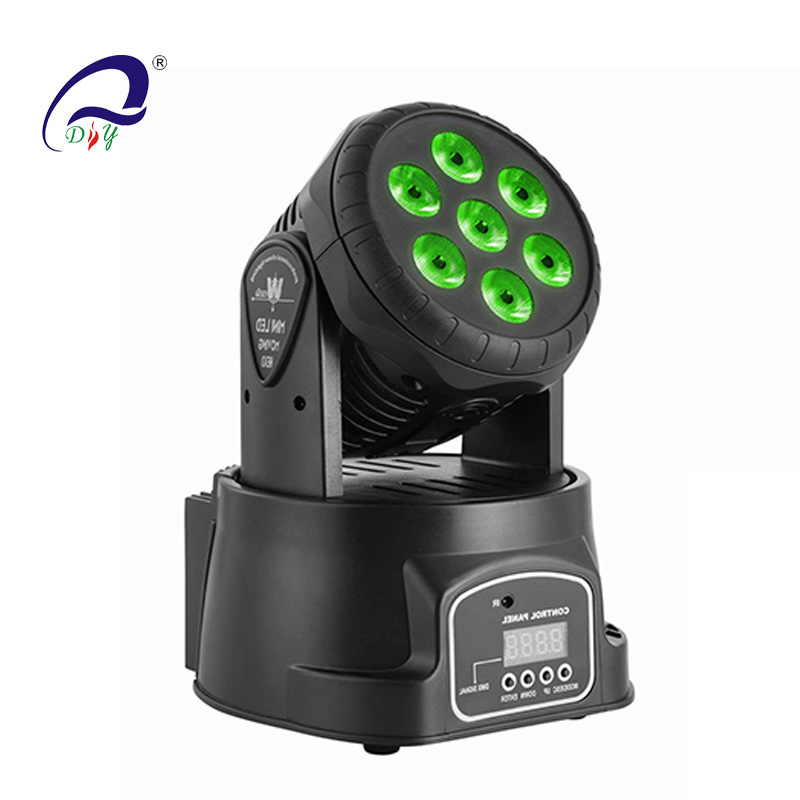 PL-14 7pcs*10W/15W LED Mini Washing Head Light