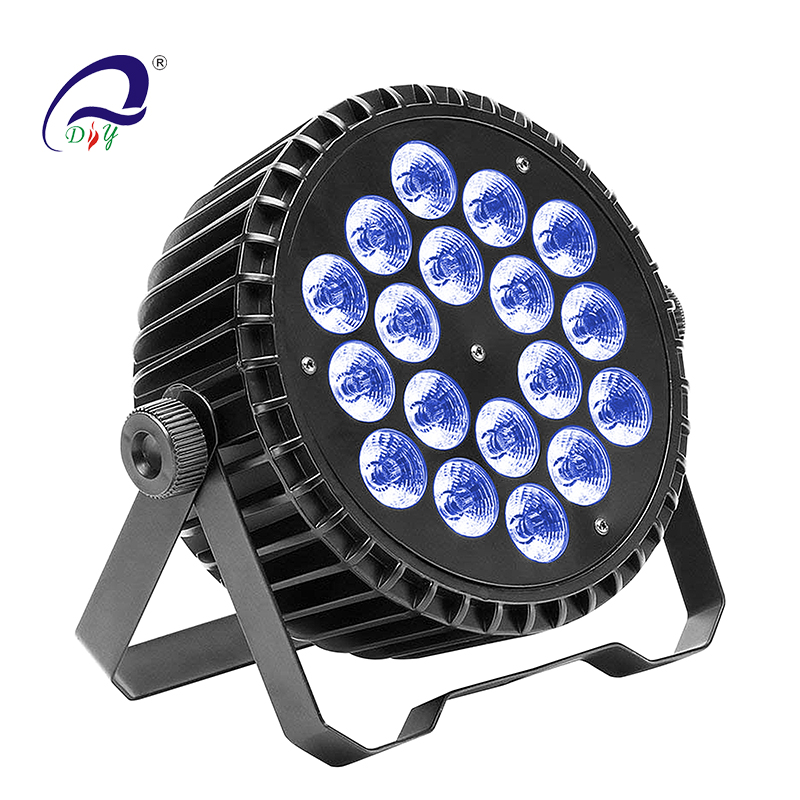 PL35 18PCS Silent Aluminum LED Wash Par natklub Light