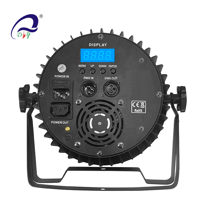 PL35 18PCS Silent Aluminum LED Wash Par natklub Light