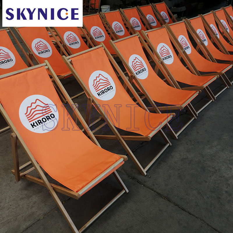 2020 Nye produkter uden for Wooden Sun Lounger Formand