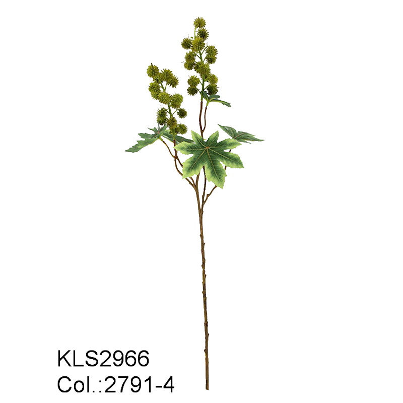 67cm Ricinus Spray \\/ 35 hoveder