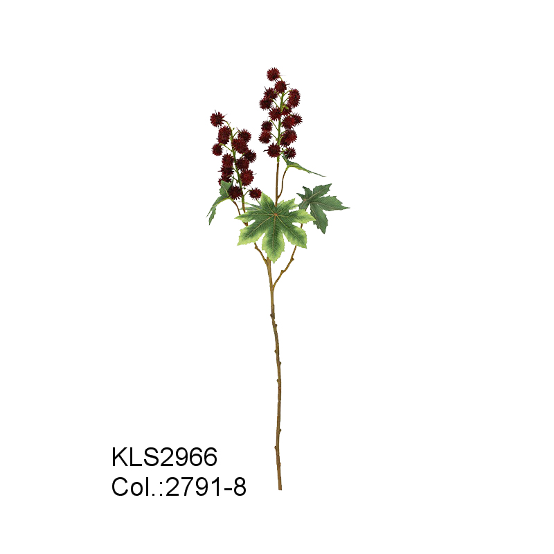 67cm Ricinus Spray \\/ 35 hoveder