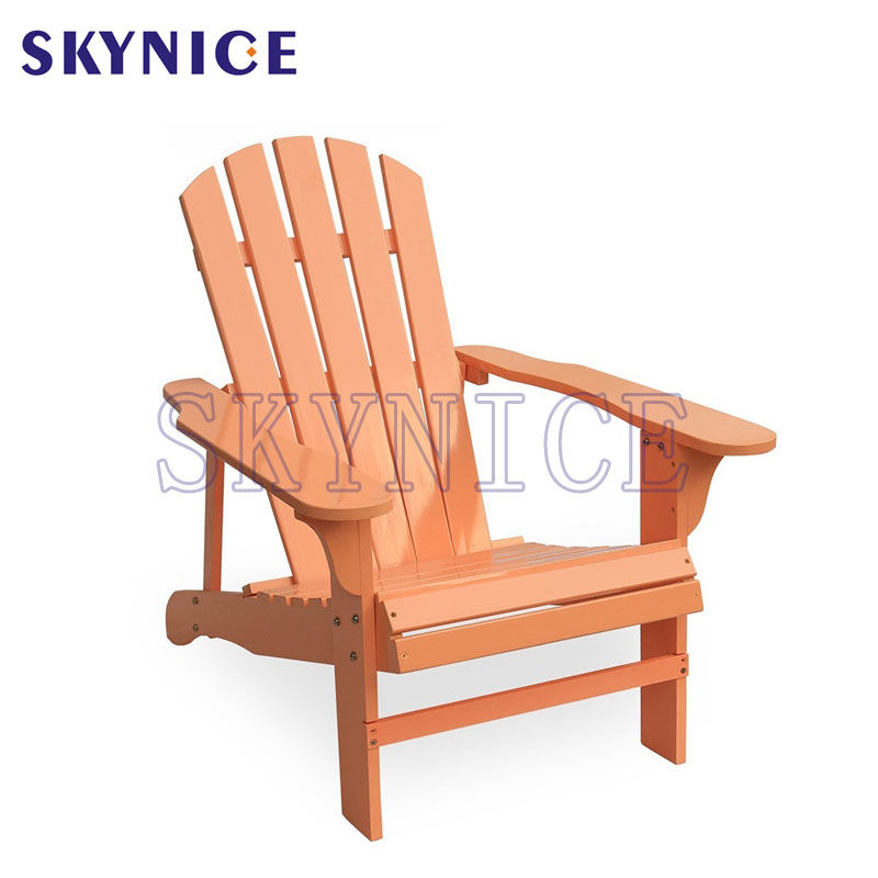 Simpel Retro Outcoor Beach Garden Balcony Wood Adirdack Chair