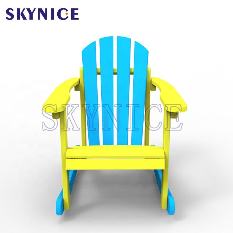 Kid\'s Wooden Adirondack Rock Chair