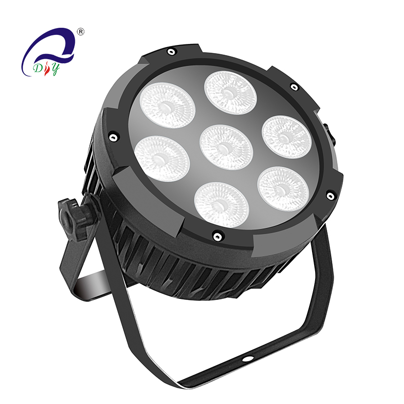 PL17 MINI 7PCS Vandsikret LED Par Light
