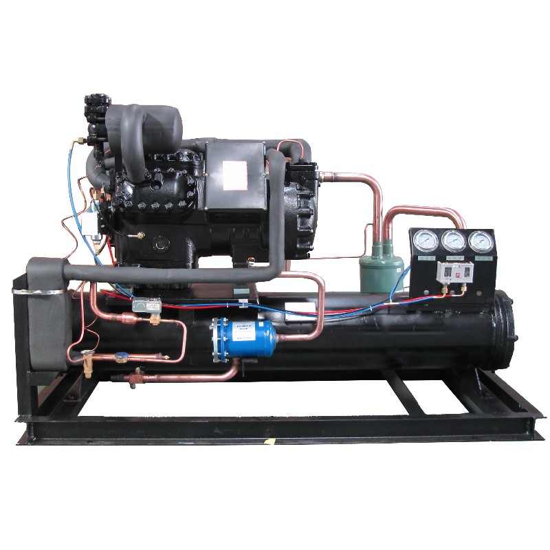 6T SERIER, LUFT-/VANDKOOLITINGSKONDENSIGN ENHEDER MED 2-STAGE REFERINGSKOMPRESSER